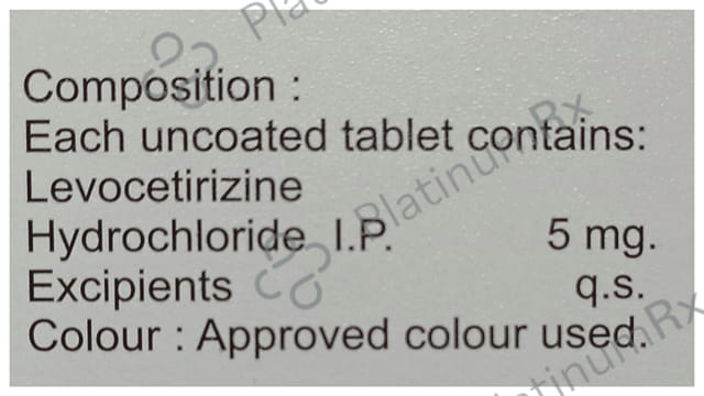 Nizcet 5mg Tablet