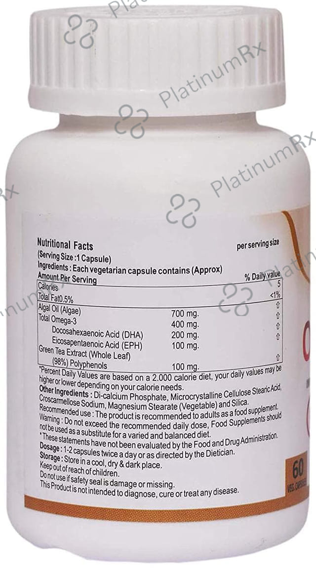 HealthAmour Omega 3 Veg Capsule