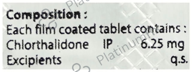 Chlorthed 6.25mg Tablet 10s