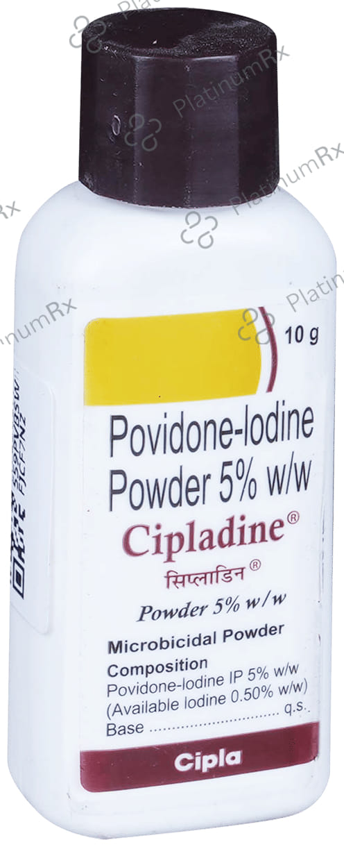 Cipladine 5% Powder 10gm