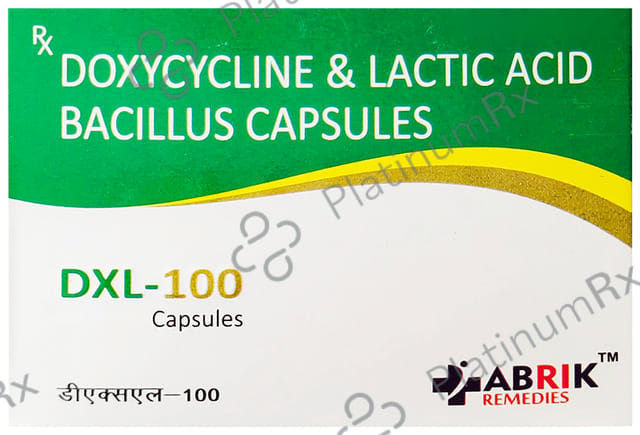 Dxl 100mg/5M Capsule 10s