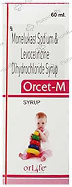 Orcet M 2.5/4mg Syrup 60ml