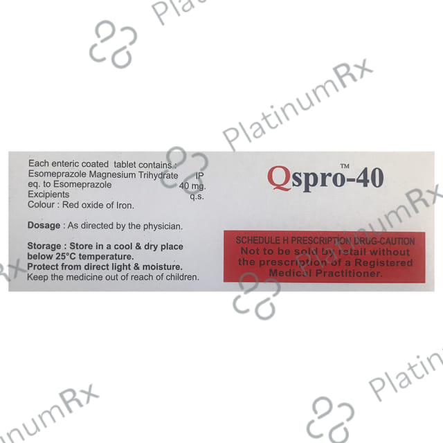 Qspro 40mg Tablet 10s