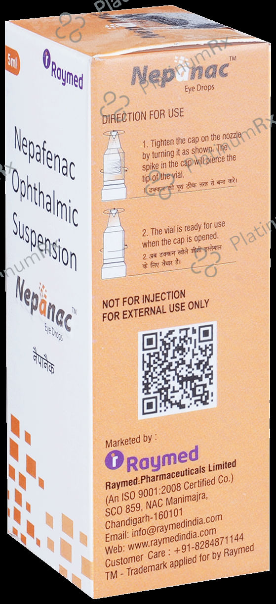 Nepanac 0.1% Eye Drop 5ml