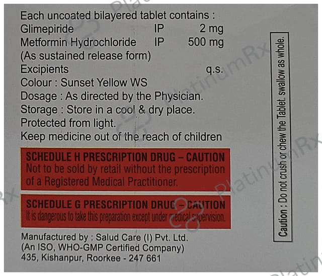 Glycihal G 2 Tablet PR 10s