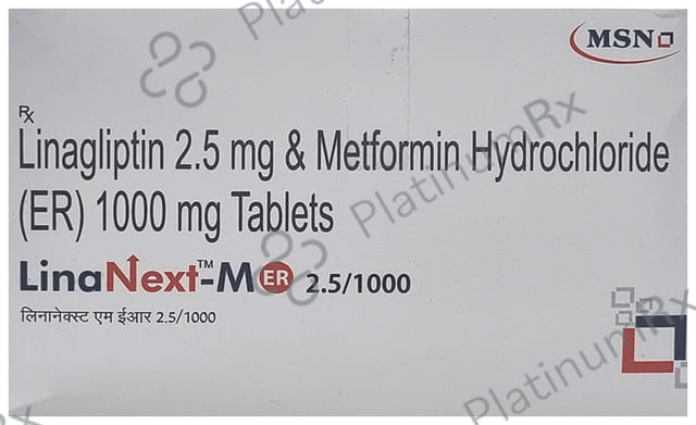 Linanext M ER 2.5/1000mg Tablet 10s