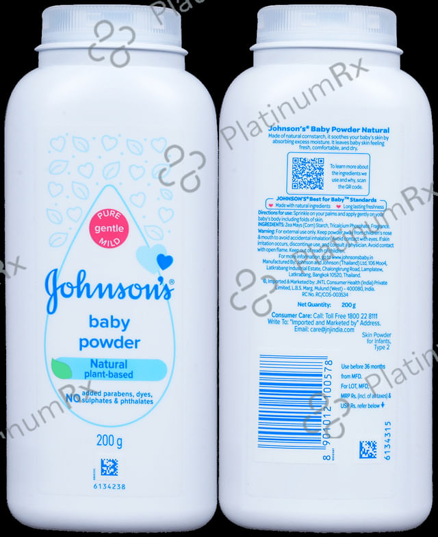 Johnsons Baby Powder 200gm