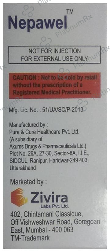 Nepawel 0.1% Eye Drop 5ml