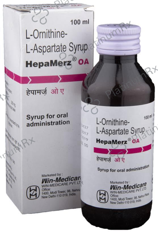 Hepamerz Oa 250mg Syrup 100ml