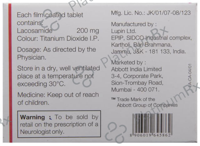 Lacoxa 200mg Tablet 10s