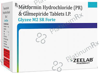 Glyzee M2/1000mg Forte Tablet SR 15s