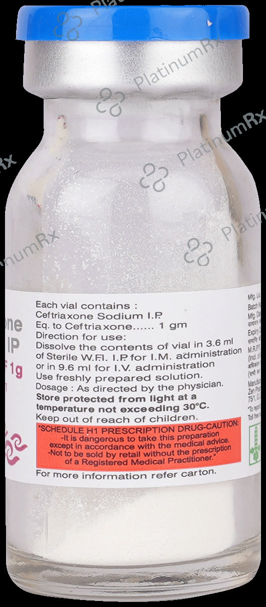 Xone Ceff 1000mg Injection