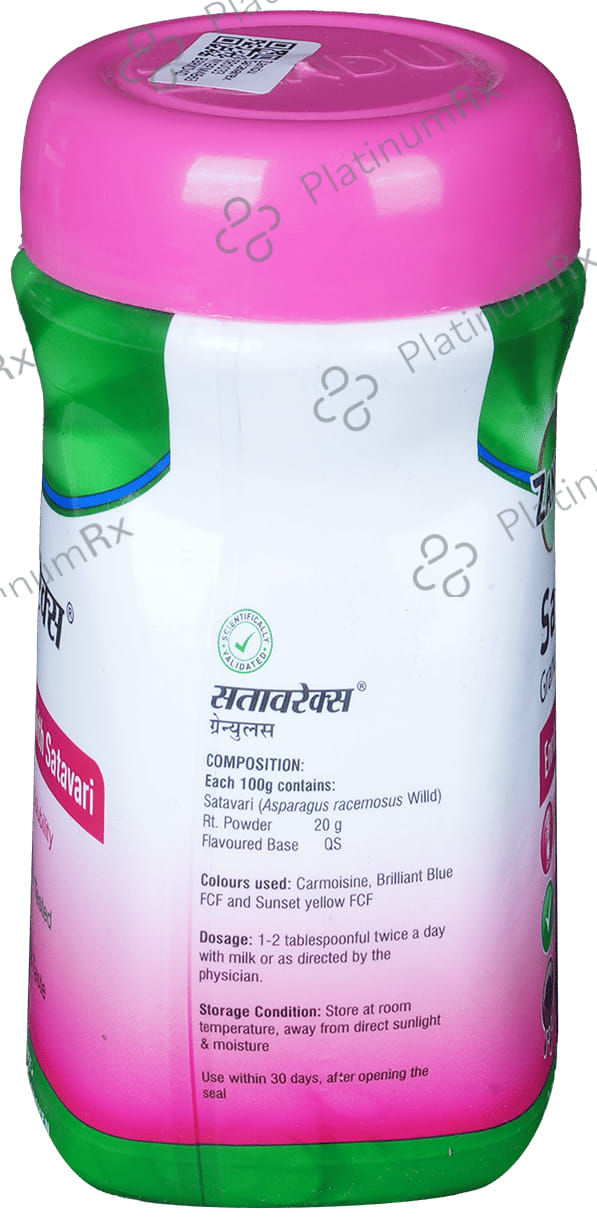 Zandu Satavarex Granules - Enriched with Satavari