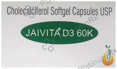 Jaivita D3 60K Softgel Capsule