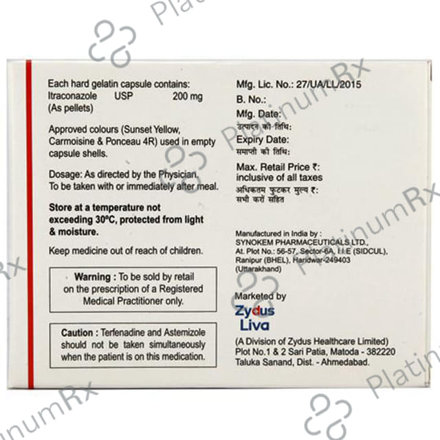 Mycoclear 200mg Capsule 7s