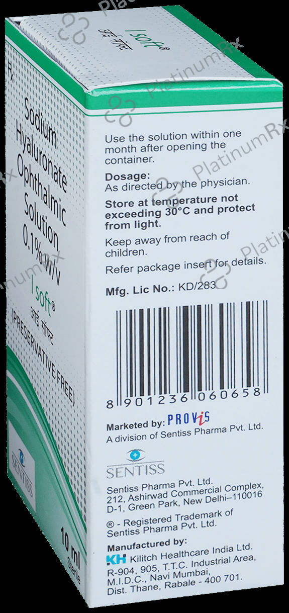 I Soft Ophthalmic Solution