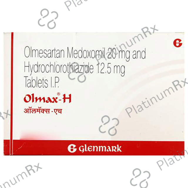 Olmax H 12.5/20mg Tablet 10s