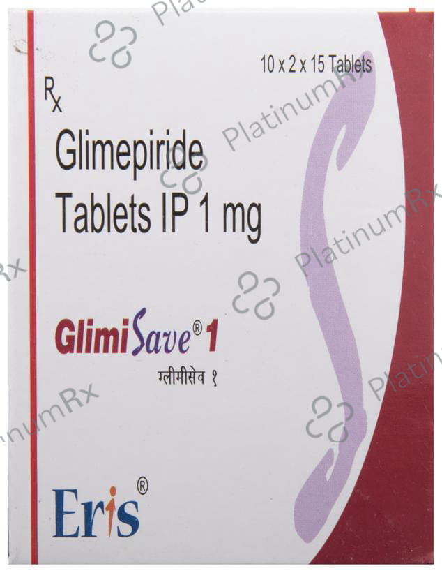 Glimisave 1mg Tablet 15s