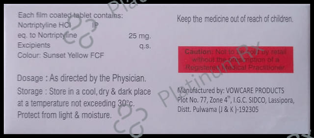 Gebnor 25mg Tablet 10s