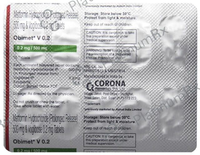 Obimet V 0.2 Tablet PR