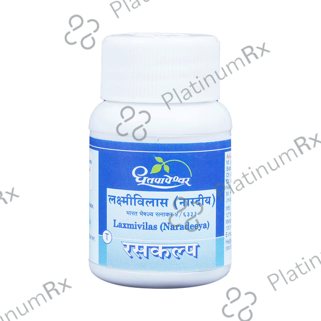 Dhootapapeshwar Laxmivilas (Naradeeya) Raskalp 20 tablets