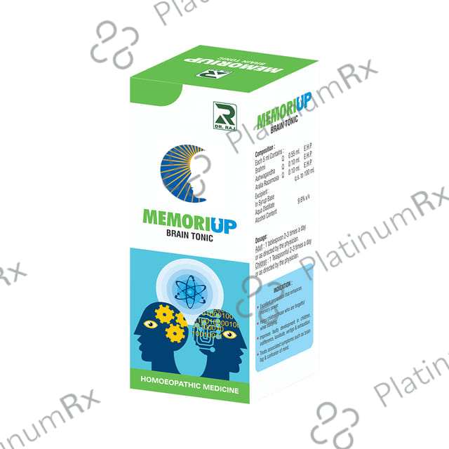 Dr. Raj Memoriup Brain Tonic 450 ml