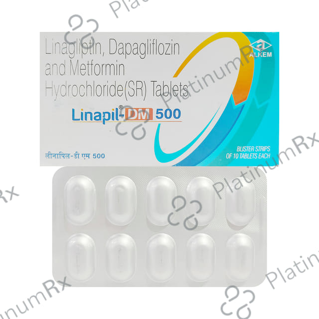 Linapil Dm 500mg Tablet 10s