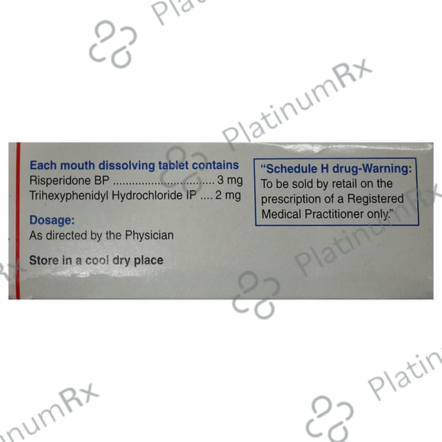 Risnia Plus 3/2mg Tablet MD 10s