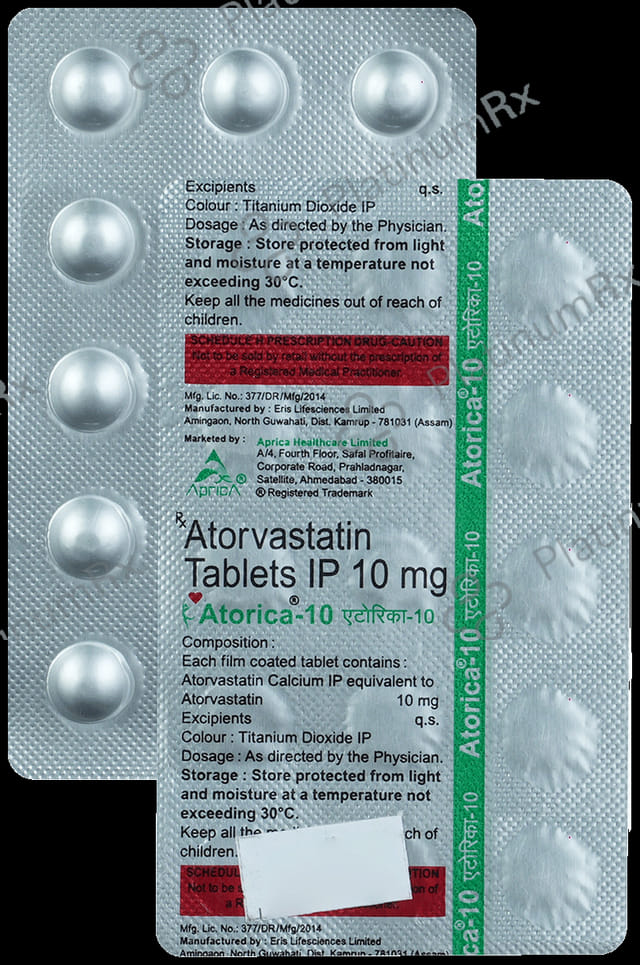 Atorica 10mg Tablet 15s
