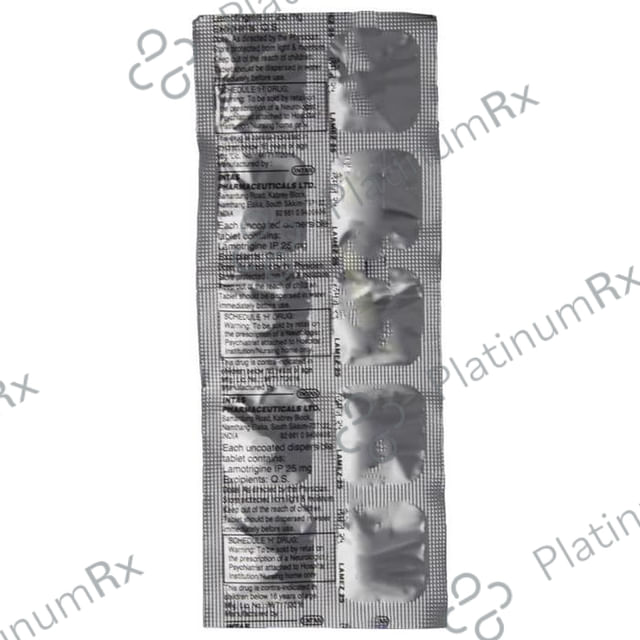 Lamez 25mg Tablet DT 10s