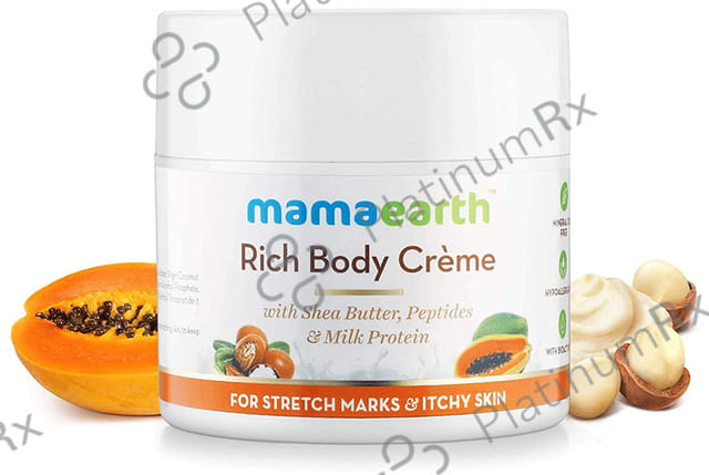 Mamaearth Rich Body Creme for Stretch Marks & Itchy Skin