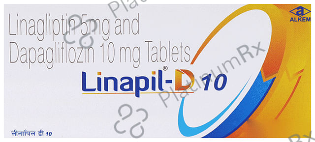 Linapil D 10 10/5mg Tablet 10s