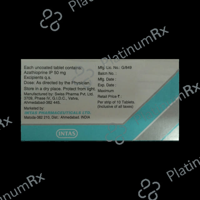 Azapure 50mg Tablet 10s
