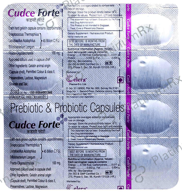 Cudce Forte Capsule 10s