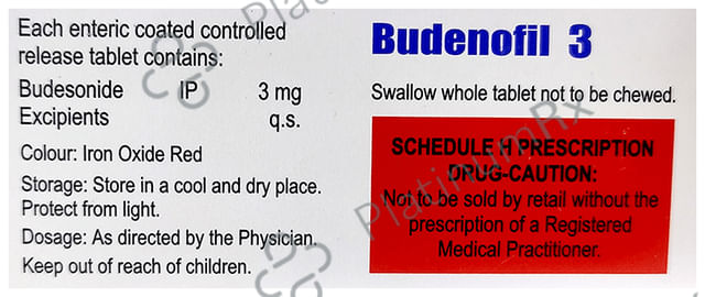 Budenofil 3mg Tablet CR 10s
