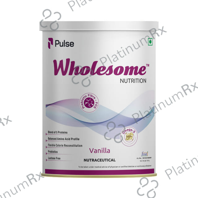 Pulse Wholesome Nutrition Powder Vanilla 400gm