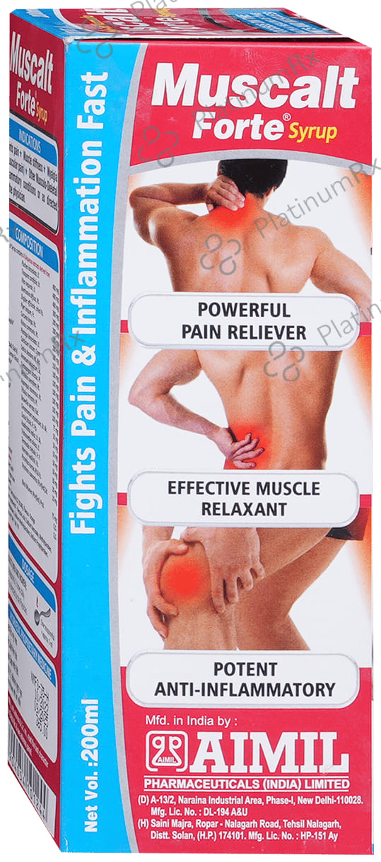 Aimil Muscalt Forte Syrup 200ml