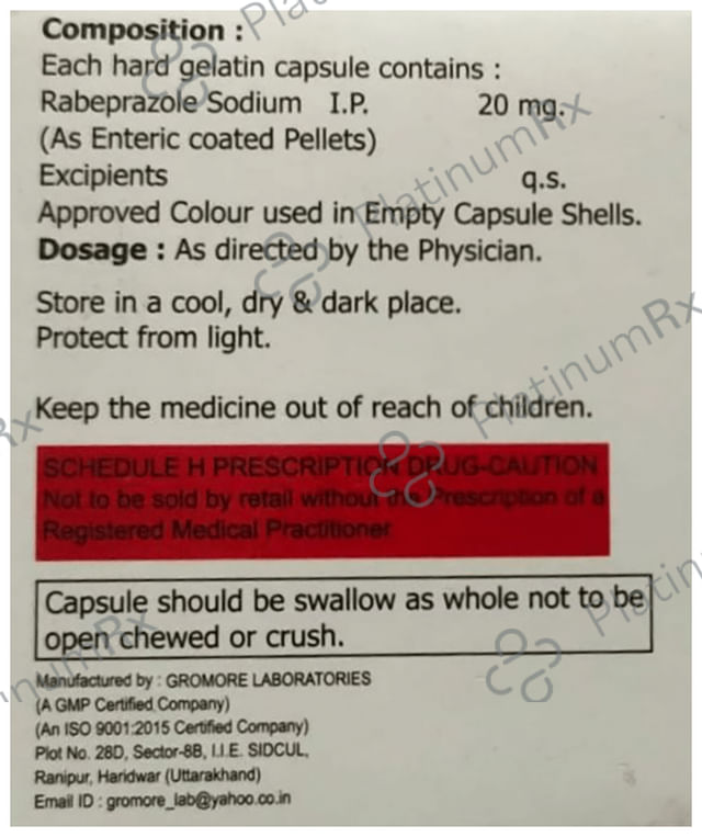 Rabispace 20 Capsule