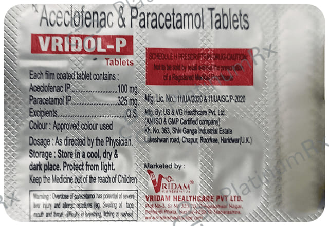 Vridol-P Tablet