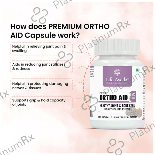 Life Aveda Premium Ortho Aid Veg Capsule