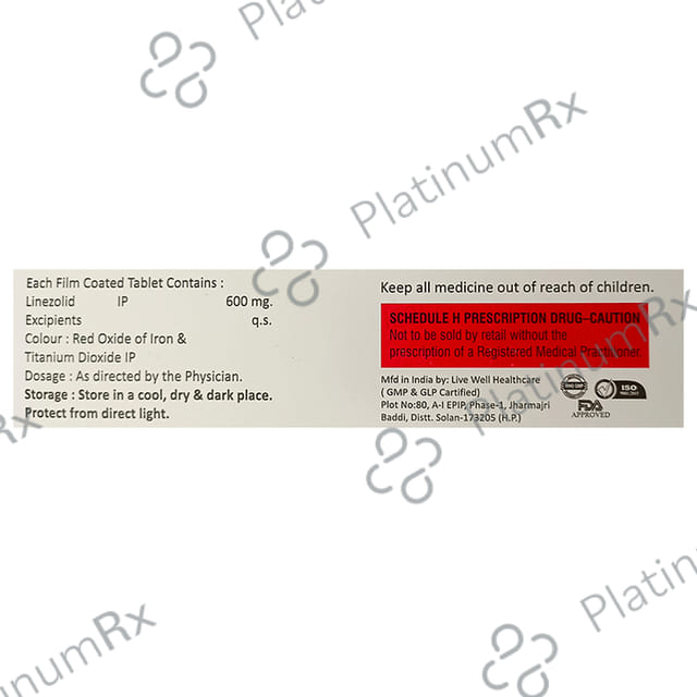 Lizosan 600mg Tablet 10s