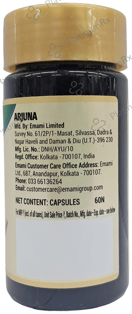 Zandu Arjuna Capsule 60s
