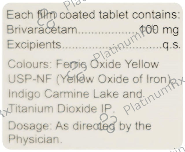Brivasure 100mg Tablet 10s