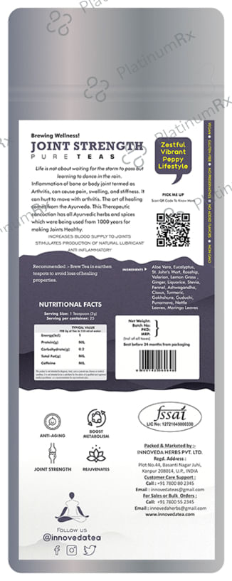Innoveda Wellness Joint Strength Pure Tea
