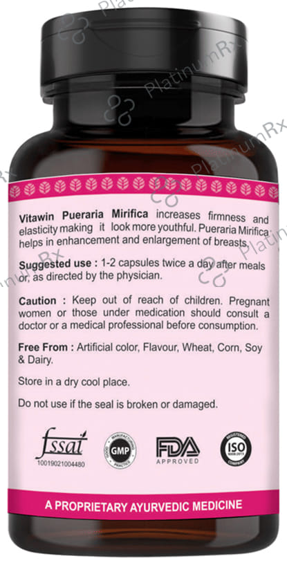 Vitawin Pueraria Mirifica Vegetarian Capsule