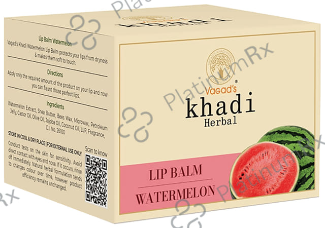Vagad's Khadi Herbal Watermelon Lip Balm