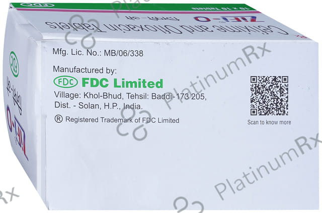 Zifi O 200/200mg Tablet 10s