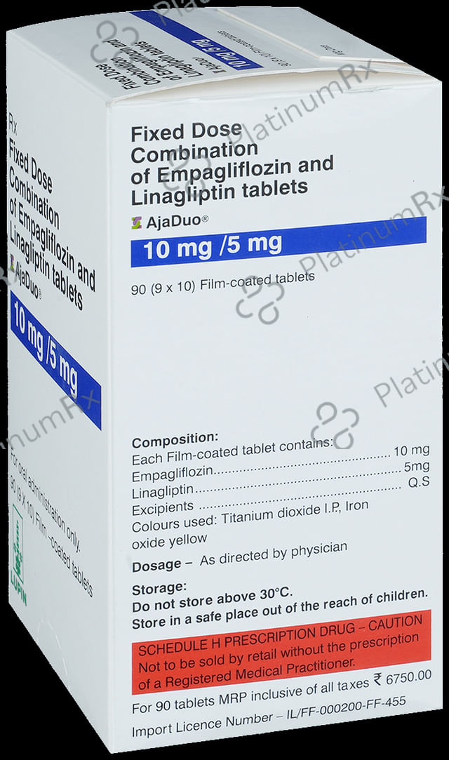 Ajaduo 10/5mg Tablet 10s