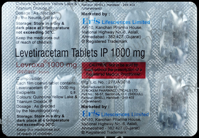 Levroxa 1000mg Tablet 10s
