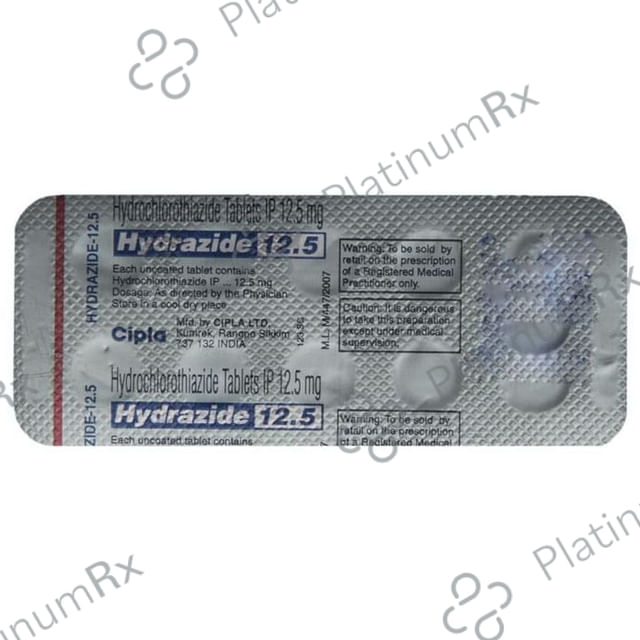 Hydrazide 12.5 Tablet